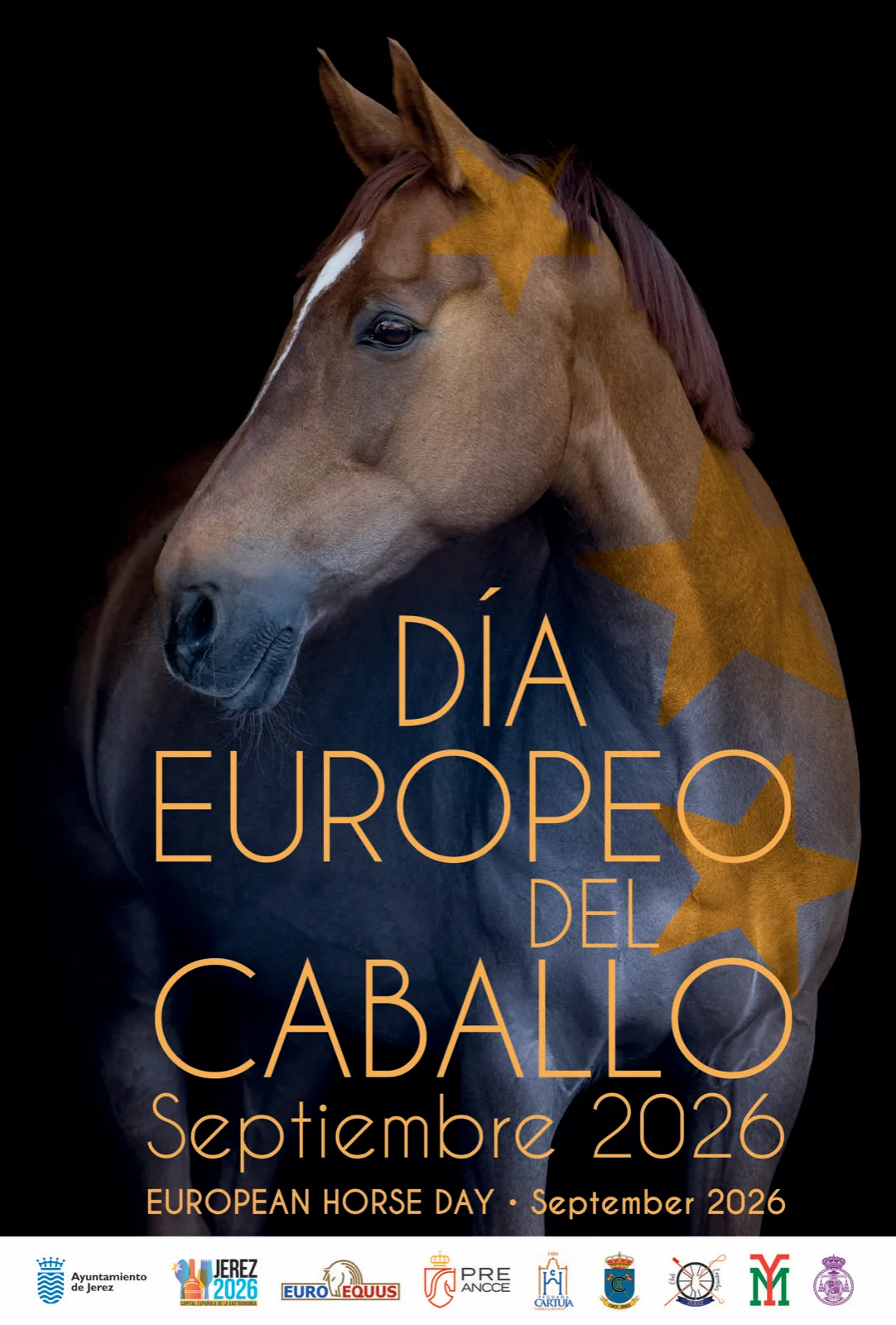 European Day of the Horse poster — Jerez, September 2026