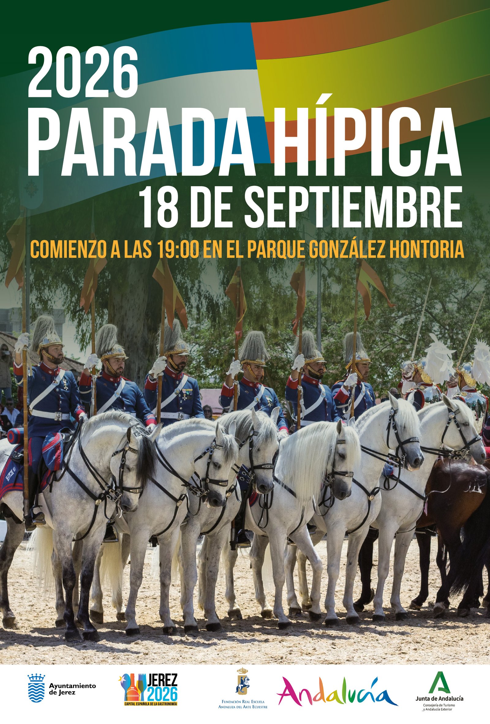 Cartel de la Parada Hípica 2026 — Jerez de la Frontera
