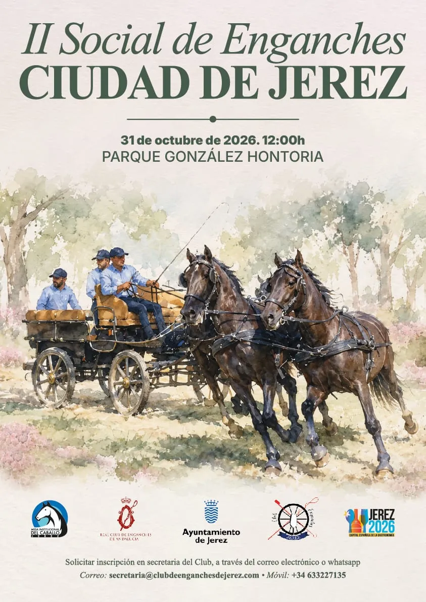 Cartel de la II Social de Enganches «Ciudad de Jerez»