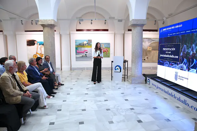 Presentación de las secciones del nuevo portal.